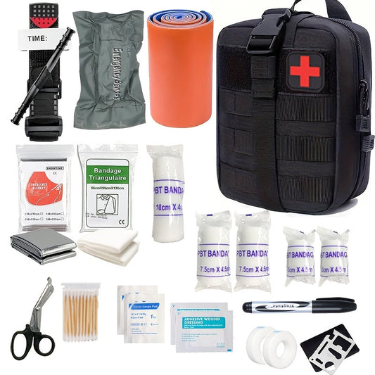 Compact First Aid Kit for Travel and Outdoor Adventures