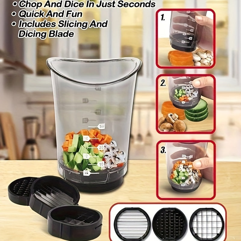 Multifunctional Manual Vegetable Cutter and Chopper