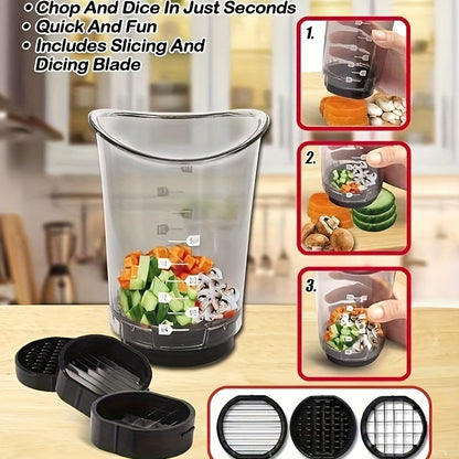 Multifunctional Manual Vegetable Cutter and Chopper