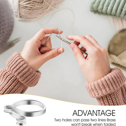 Buy One Get One Free | Crochet Ring – Extended Knitting Without Hand Strain or Yarn Breakage