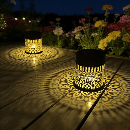 Solar Projection Light for Stylish Outdoor Atmosphere