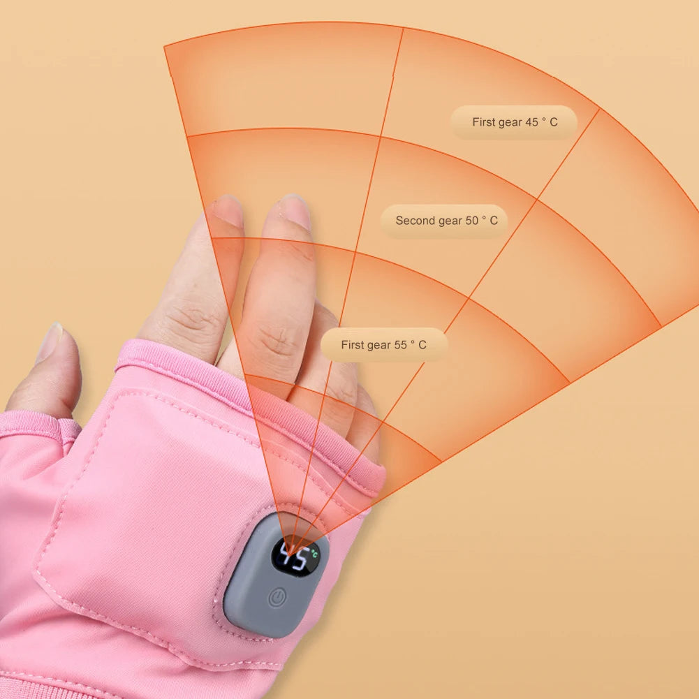 Heated Gloves with 360° Heat Coverage | Rechargeable & Windproof | Touchscreen Compatible