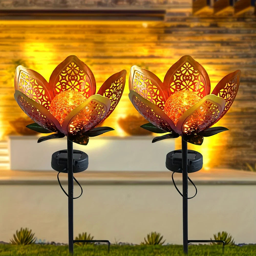 Effortless Solar Lights for Stunning Gardens All Night Long