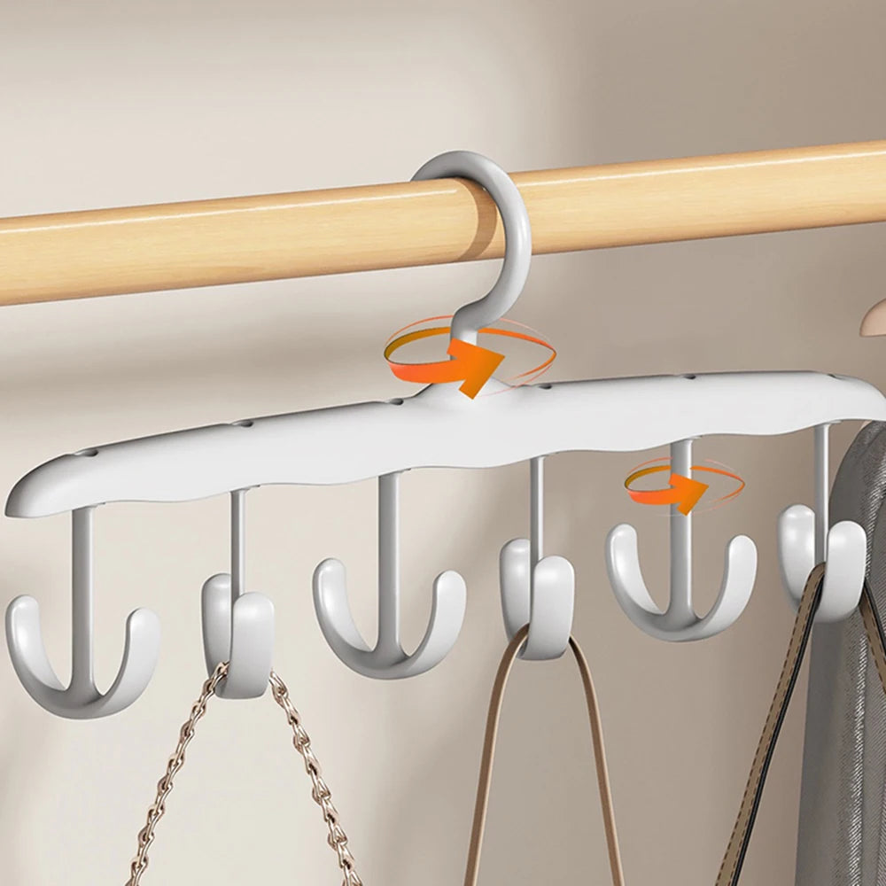 Multi-Purpose Hanger Set (2 Pieces) | Integrated Hook & Drying Strap | Compact & Portable Design