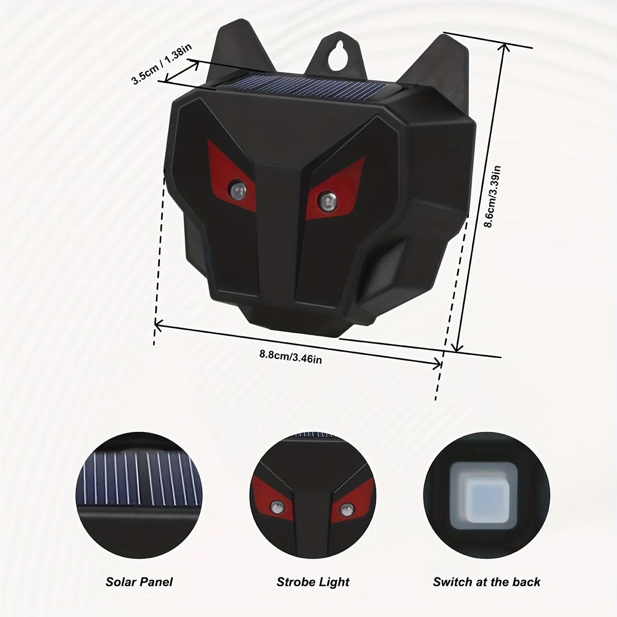 Solar-Powered Animal Deterrent
