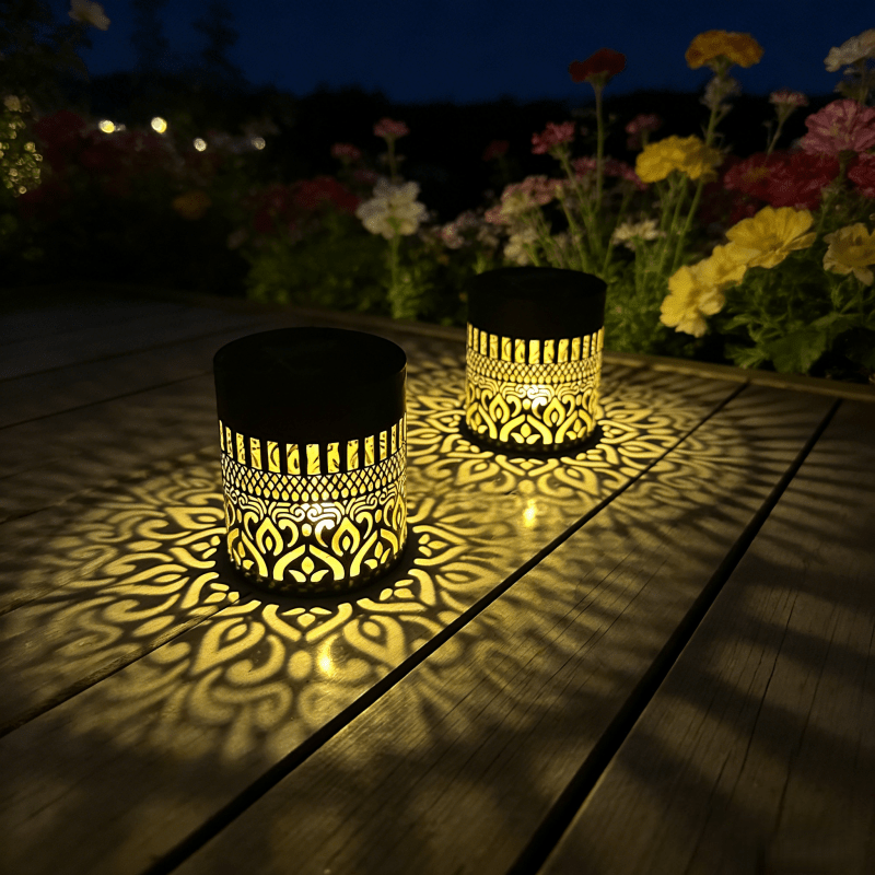 Solar Projection Light for Stylish Outdoor Atmosphere