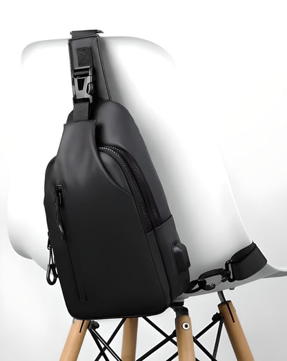 Waterproof Shoulder Bag with Theft Protection Design for Secure Style