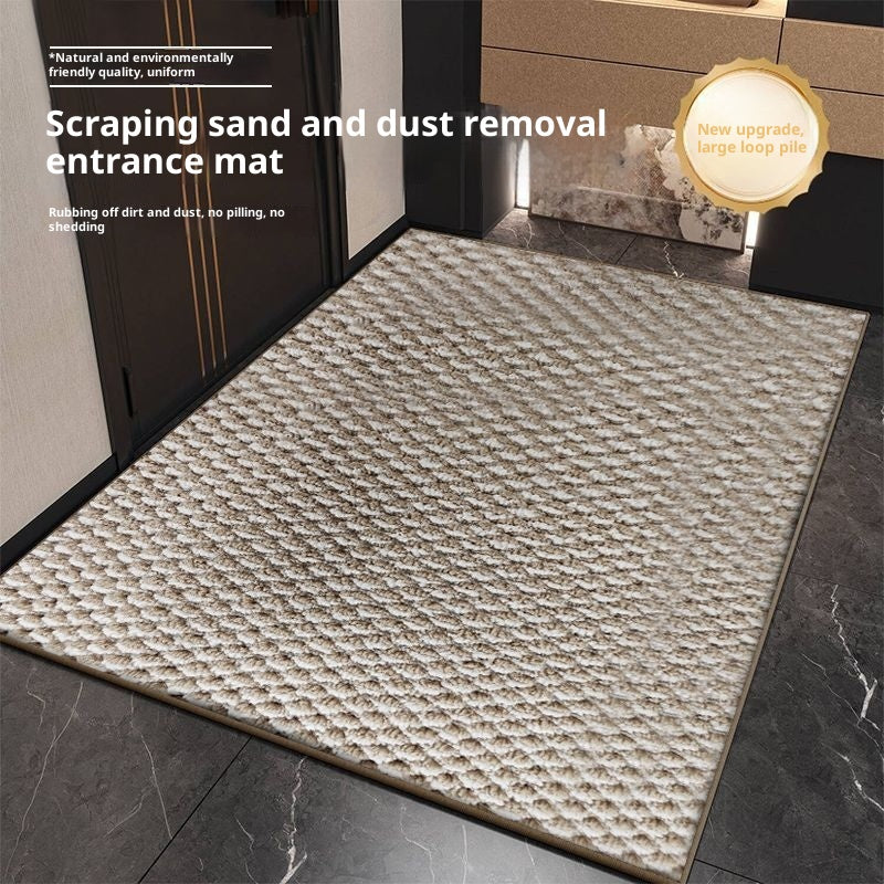 Stylish Indoor Rug with Non-Slip, Absorbent Features