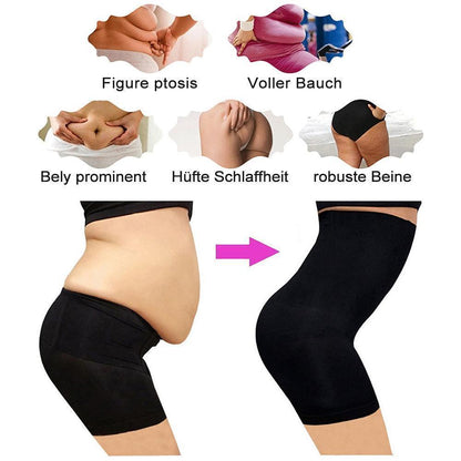 High-Waisted Shapewear Briefs for Butt Lifting and Tummy Control - Invisible