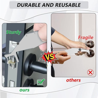 Compact Stainless Steel Access Tool for Authorized Personnel