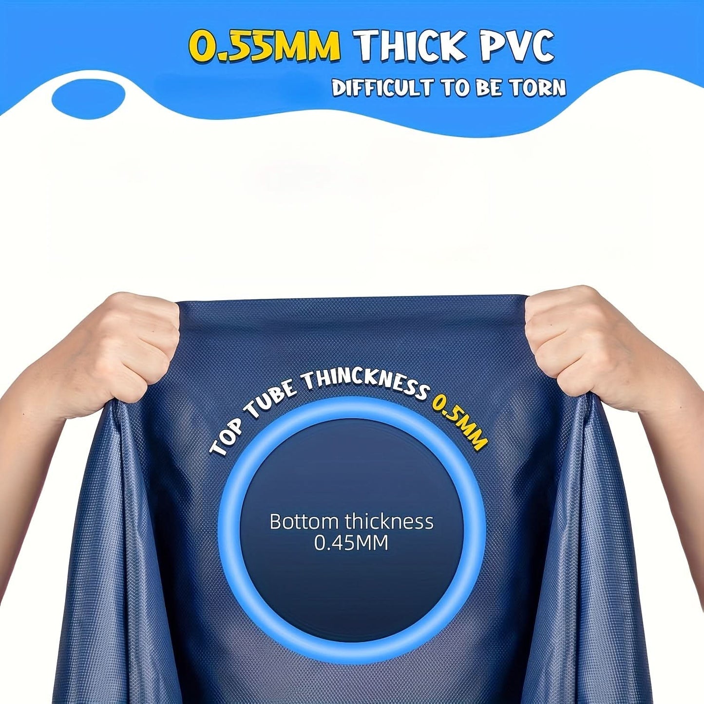 Large Water Sprinkler Play Mat for Pool Fun