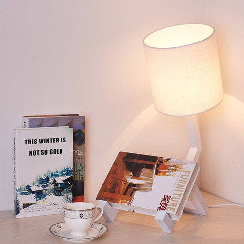 Storage Table Lamp in Nordic Design