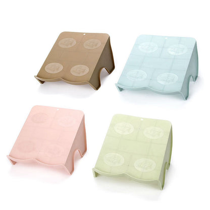 Height-Adjustable Footrest Stool