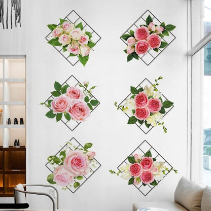 50% Discount | 3D Green Plant Wall Stickers