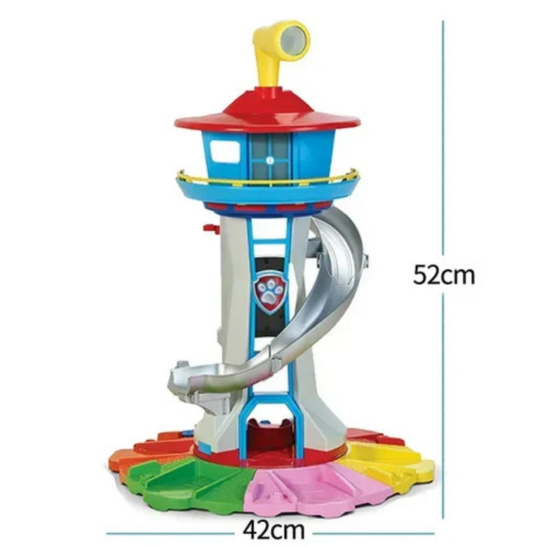 9-Piece Car Toy Set with Figures for Kids - Paw Patrol Theme