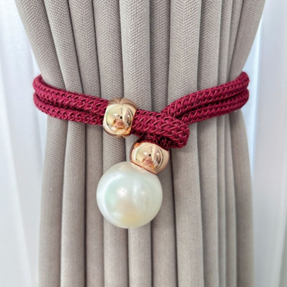 Chic Pearl Curtain Holdbacks | Set of 2