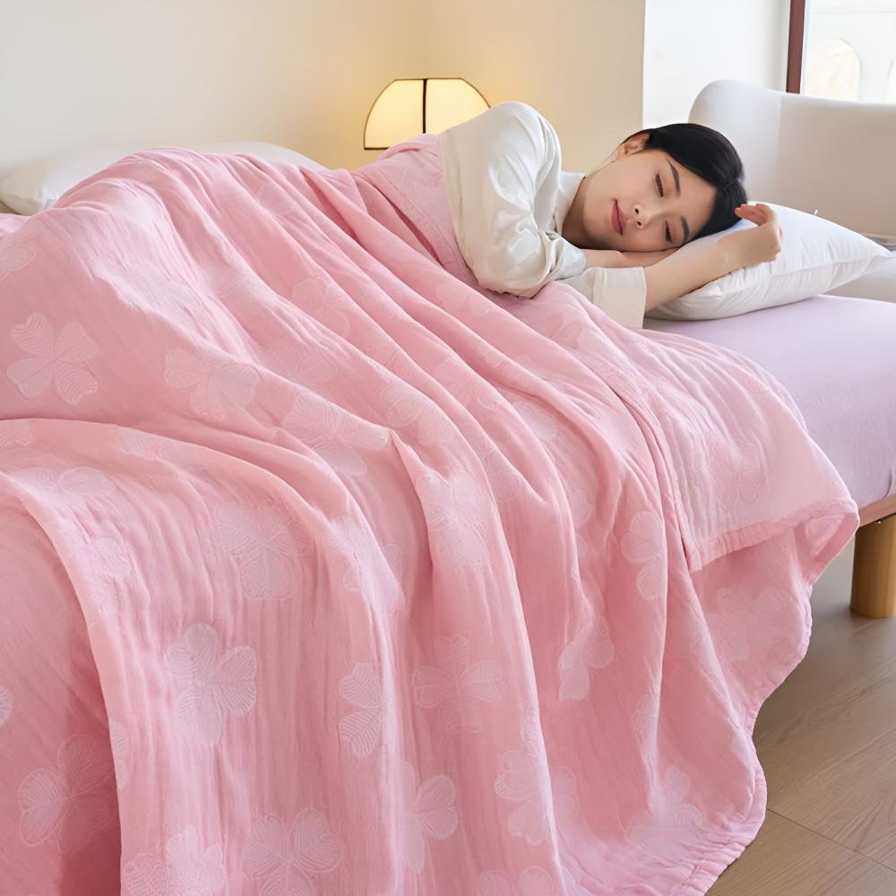 Nature's Touch Organic Cotton Comfort Blanket