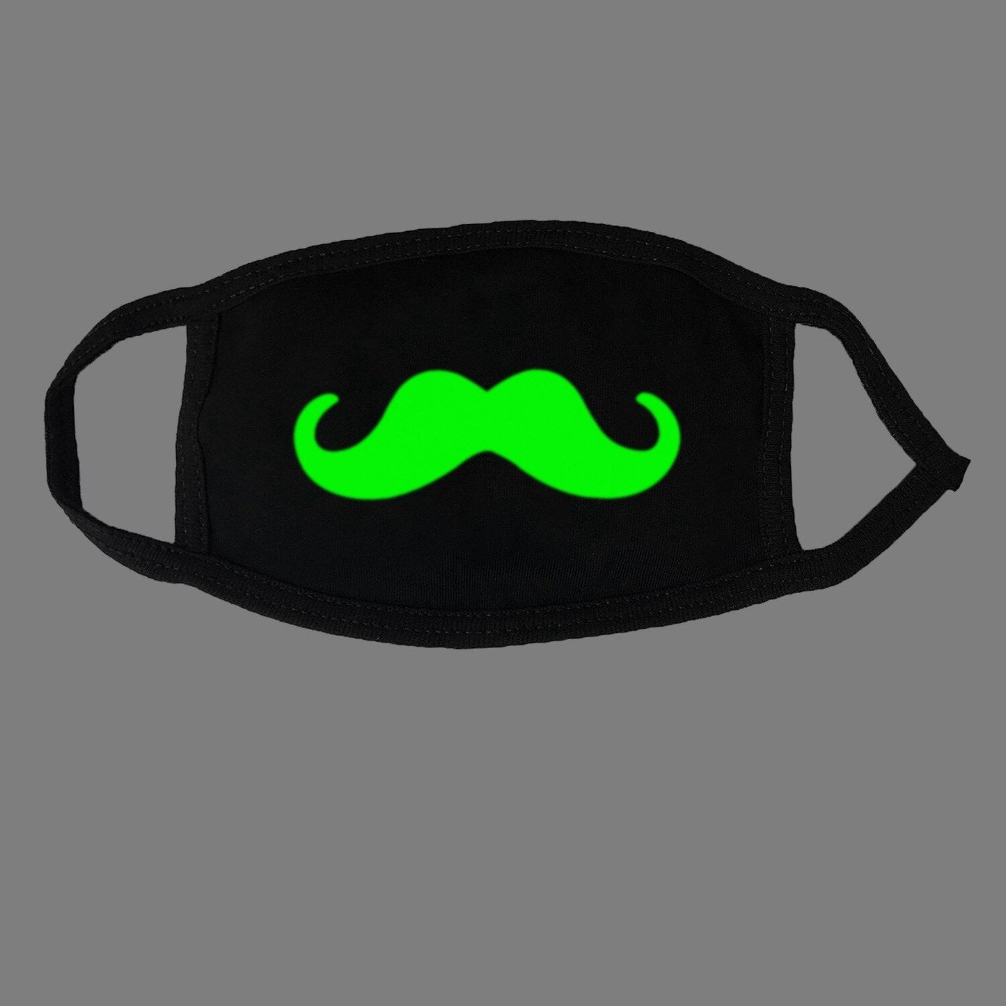 Glow-in-the-Dark Mask for Mouth and Nose Protection