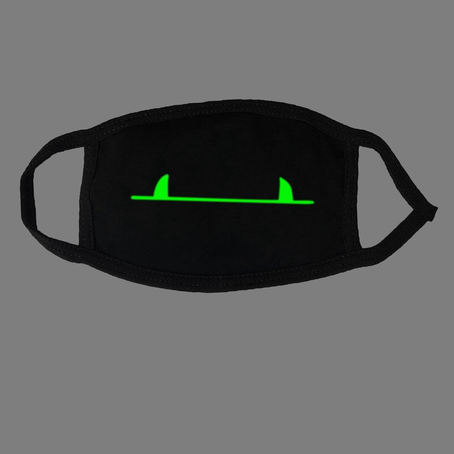 Glow-in-the-Dark Mask for Mouth and Nose Protection