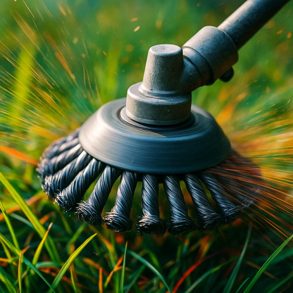 Universal 6-Blade Weed Brush Turbo Head for Grass Trimmers
