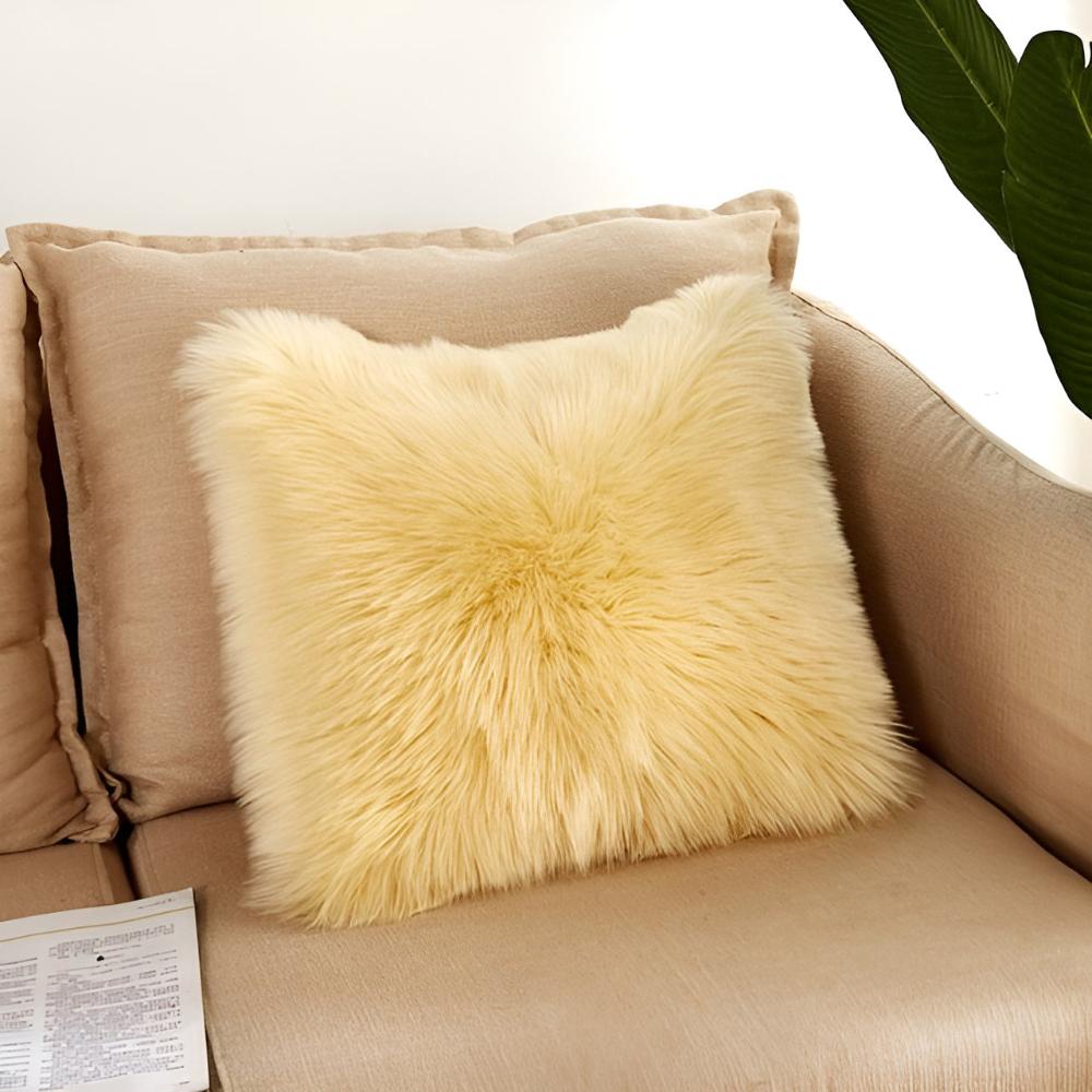 Luxurious Faux Fur Cushion Covers for Cozy Living