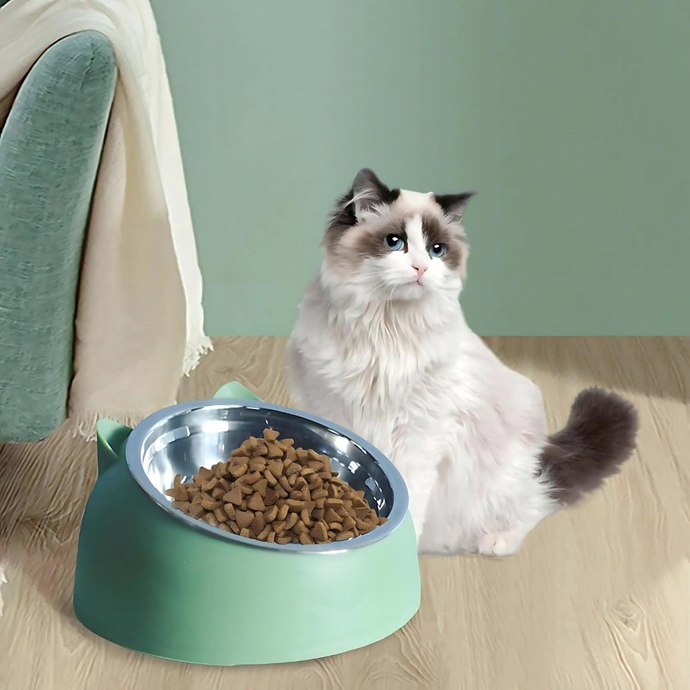 Elevated Comfort Cat Feeding Dish