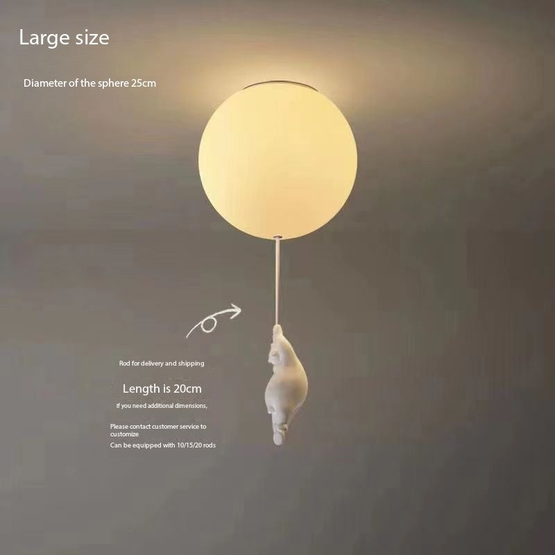 Balloon-Shaped Lamp for Bedroom Lighting