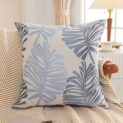 Luxe Leaf Design Cushion Cover for Stylish Interiors
