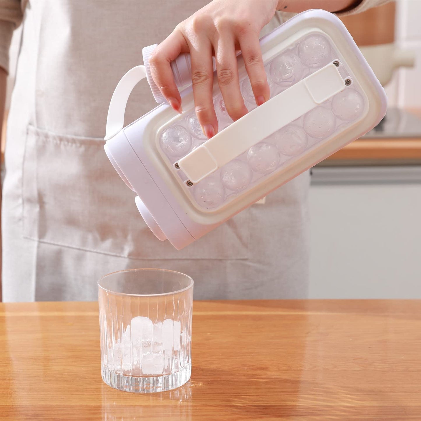 Clear Ice Maker – Produces Crystal-Quality Ice Cubes