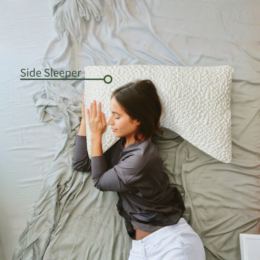 Shredded Foam Sleep Pillow for Enhanced Comfort