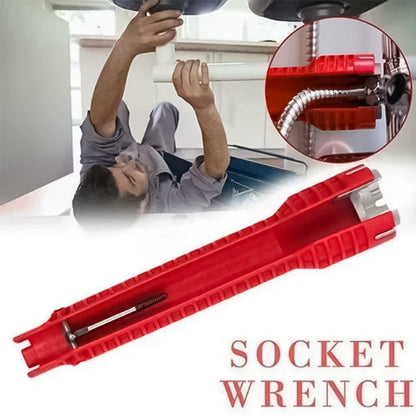 Multi-Wrench for Sinks – 8 Functions in One Tool