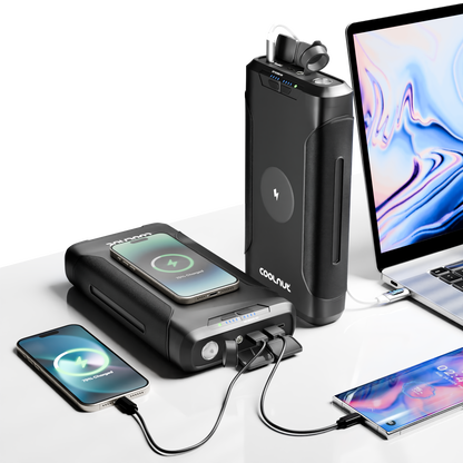 Portable Power Hub | 150W Output, 222Wh Capacity for Travel