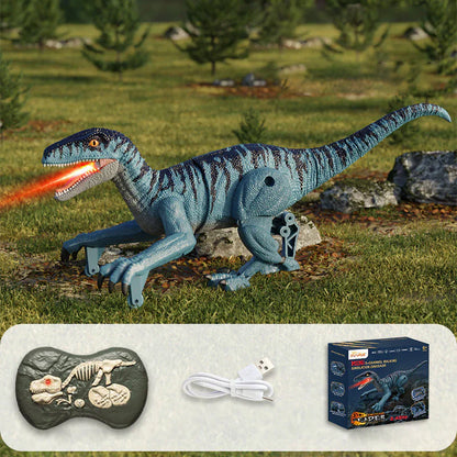 Remote-Controlled Dinosaur with Mist Spray Feature