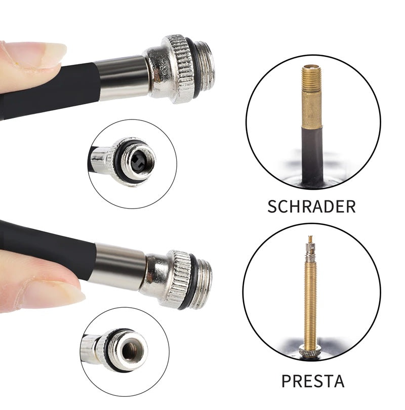 Compact Bicycle Air Pump for Easy Inflation