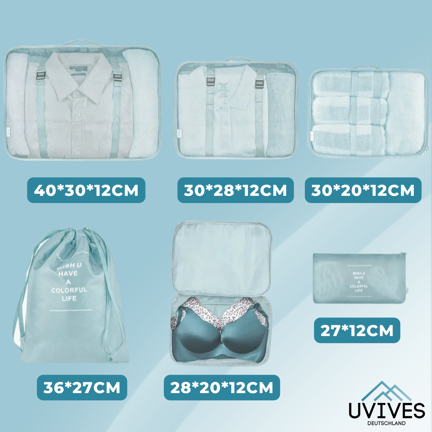 Free 4-Pack | Storage Bags for Travel Essentials