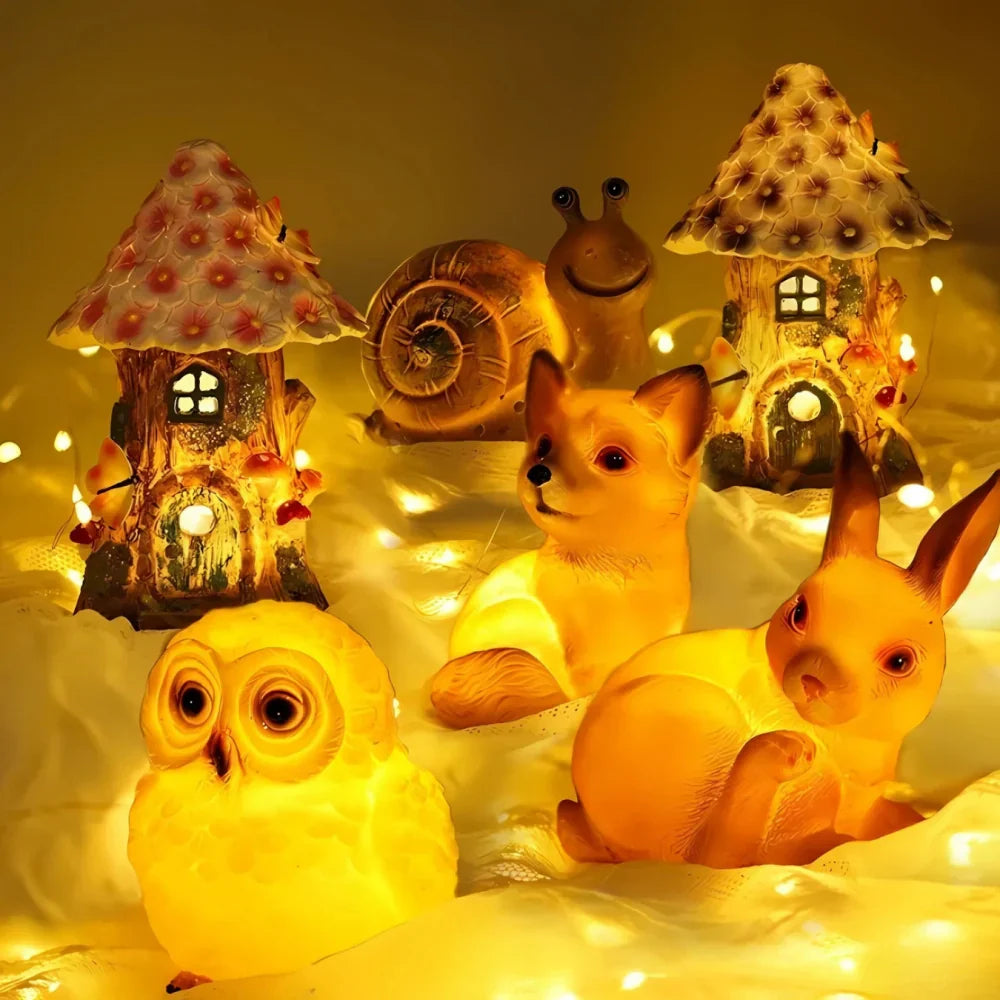 Outdoor Waterproof Solar Garden Lights in Animal Designs