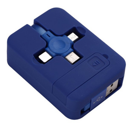 Triple USB Charging Hub with Bonus Cable Offer