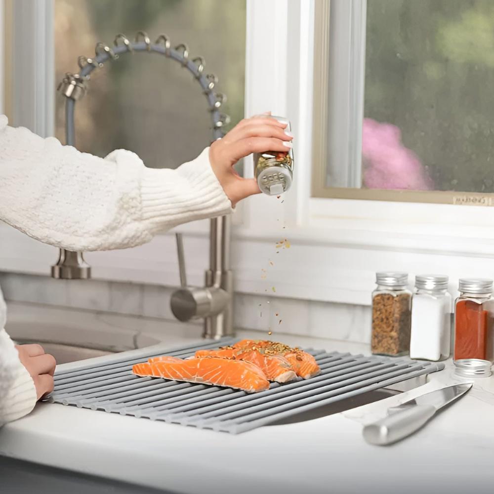 Durable Stainless Steel Over-Sink Drying Rack