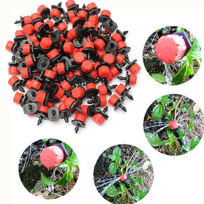 Drip Irrigation Nozzles with Adjustable Flow