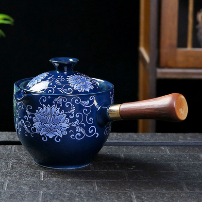 Tea Set – Timeless Elegance – Handmade – Porcelain & Glass