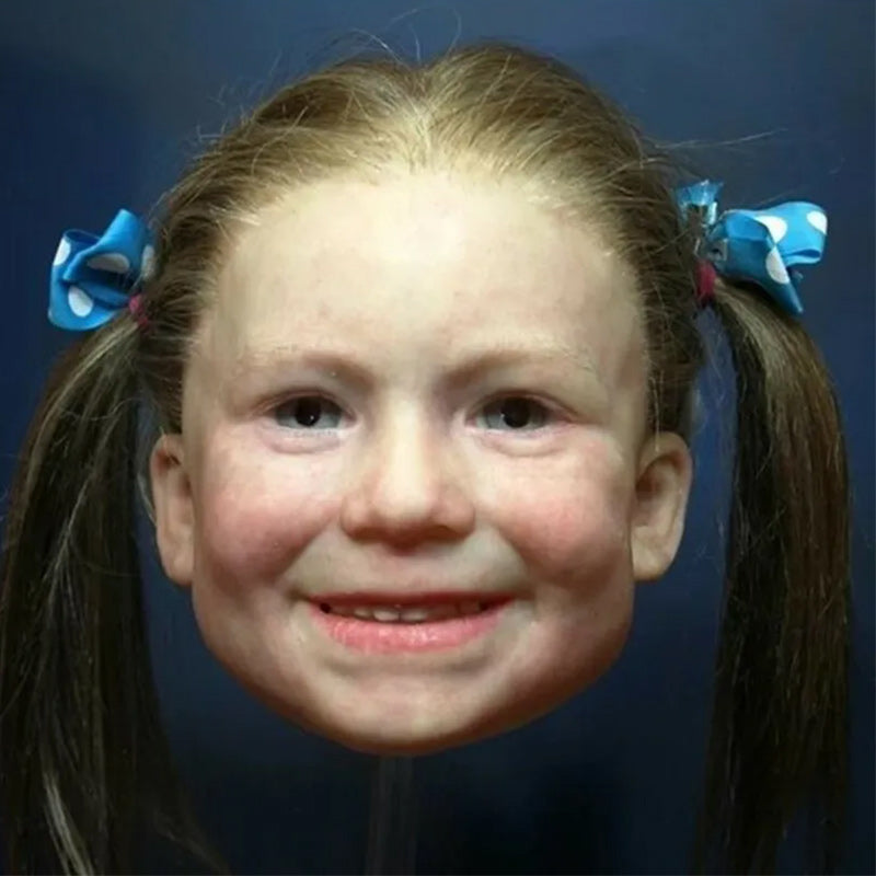 Latex Mask for Halloween Simulation