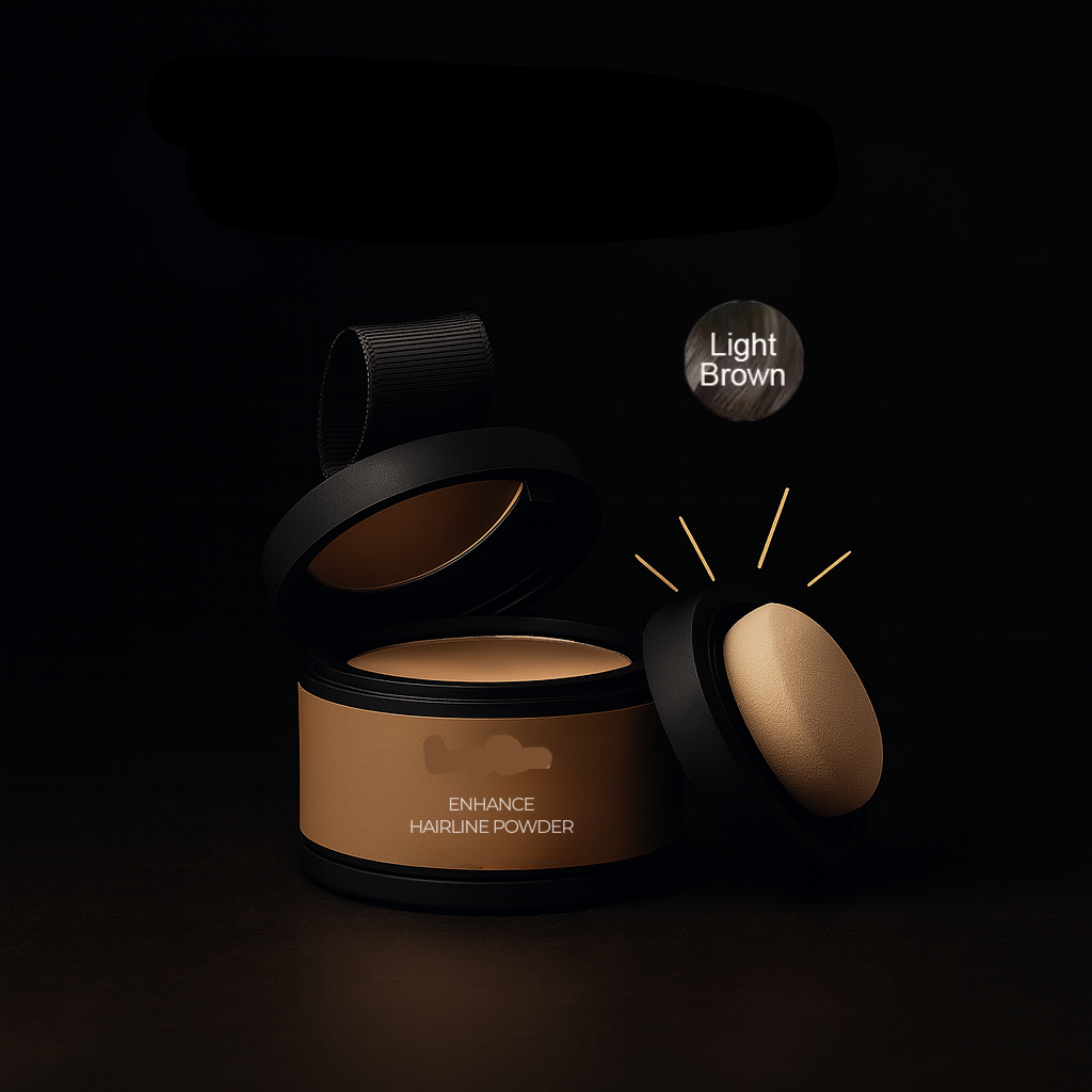 Quick Hairline Concealer Powder for a Fuller Look