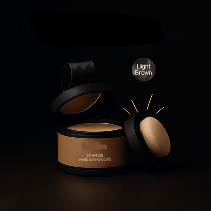 Quick Hairline Concealer Powder for a Fuller Look