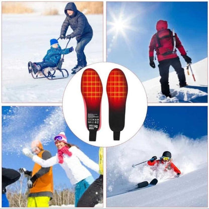 Electric Heated Insoles for Reusable Comfort
