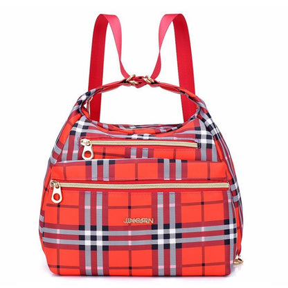 Versatile Bag with Double Zippers – Backpack, Handbag, Crossbody