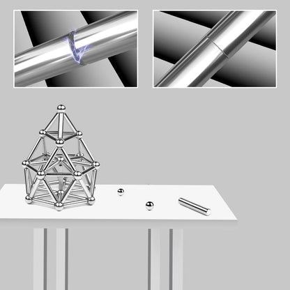 Magnetic Ball and Rod Construction Set for DIY Projects