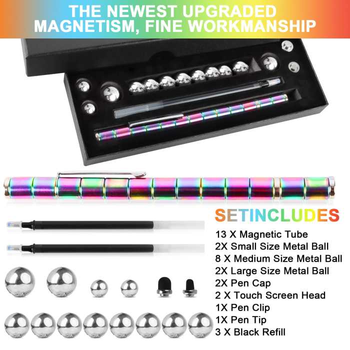 Magnetic Creativity Pen: Write, Play, and Unwind