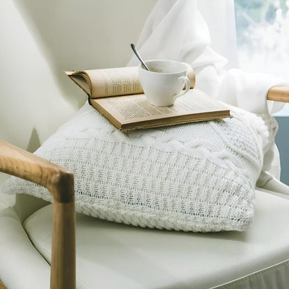 Luxurious Textured Cushion Cover for Cozy Living