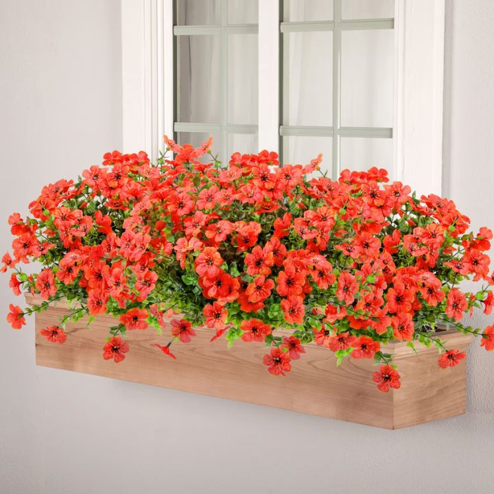 Buy 2 Get 1 Free | Colorful Artificial Flowers for Indoor and Outdoor Use