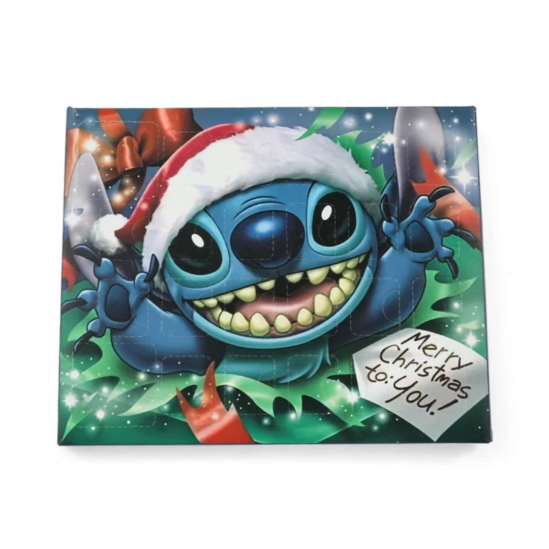 2025 Advent Calendar featuring Stitch with 24 Surprise Compartments